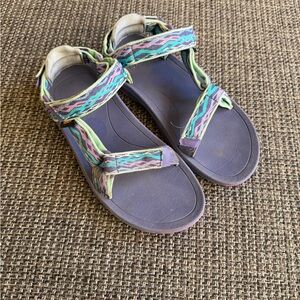 Teva Kids Sandals - Purple and Multicolor